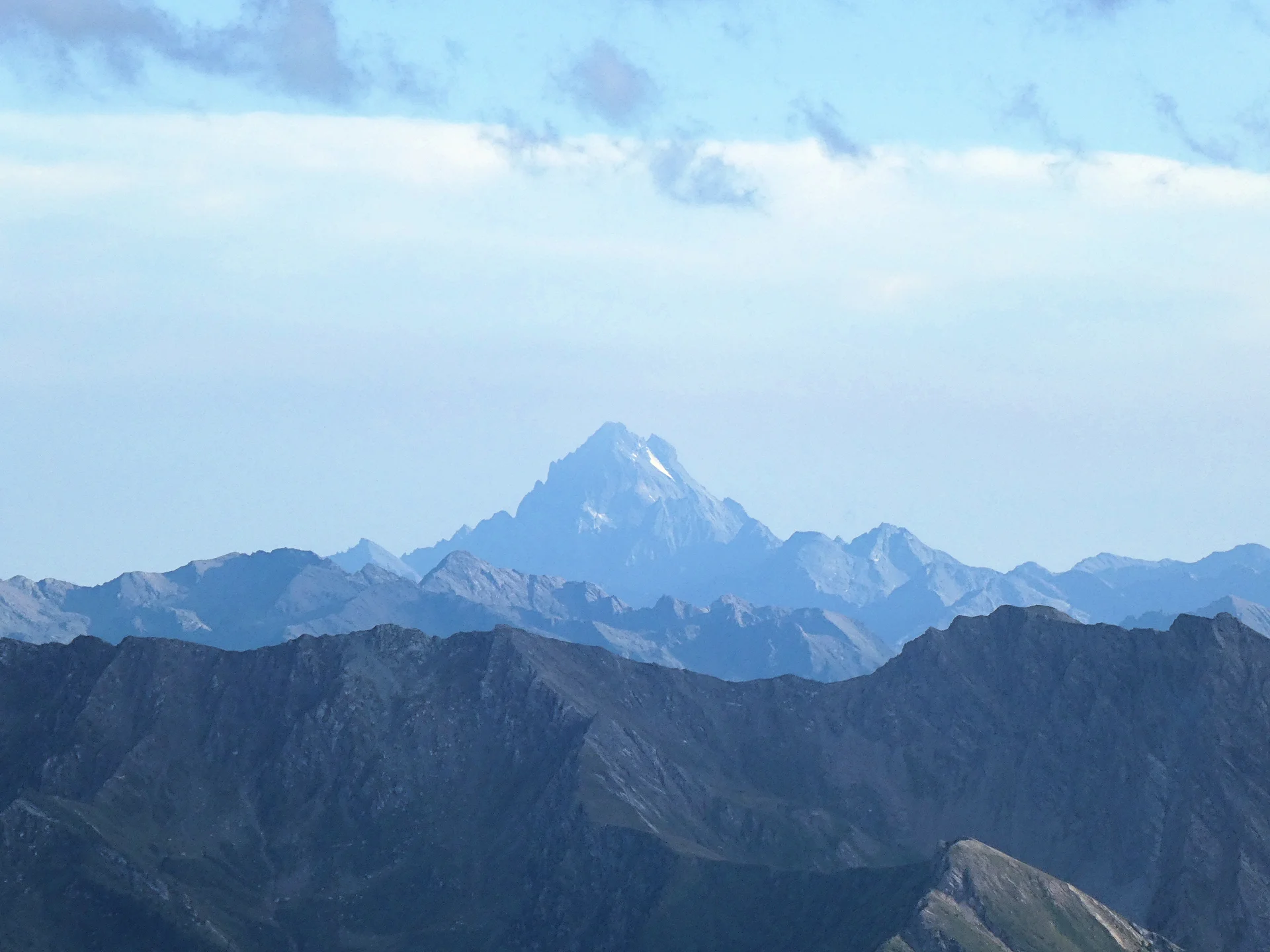 Monviso, vom Rocciamelone aus gesehen | © DAV Sektion Hameln / Gerd Kappes