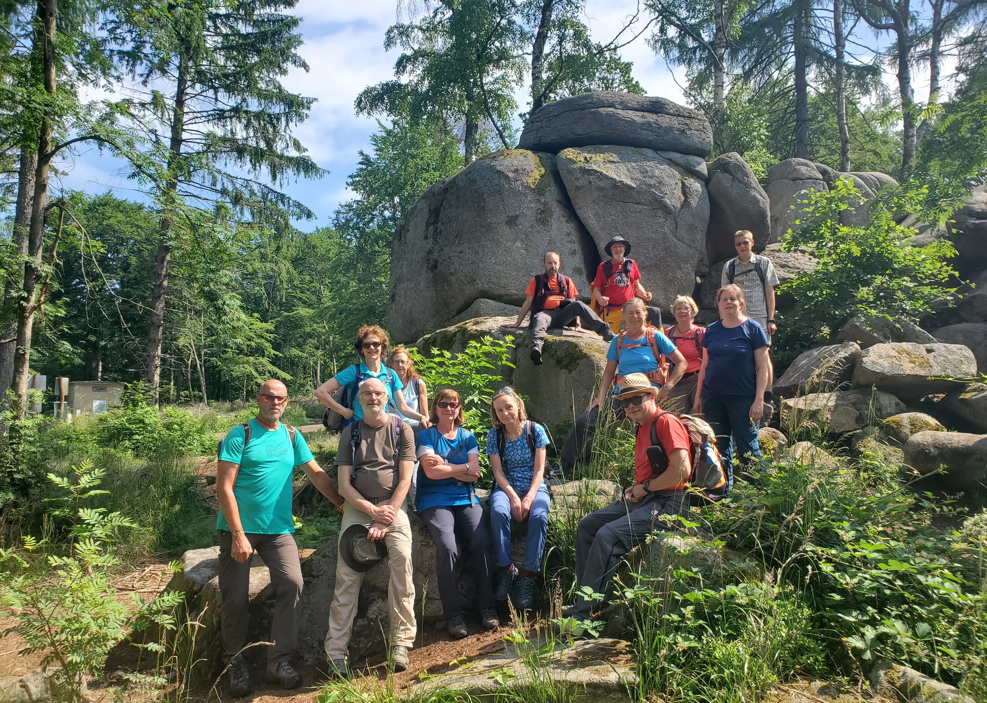 Felsen bei der Victorshöhe | © DAV Sektion Hameln / Wolfgang Helmboldt