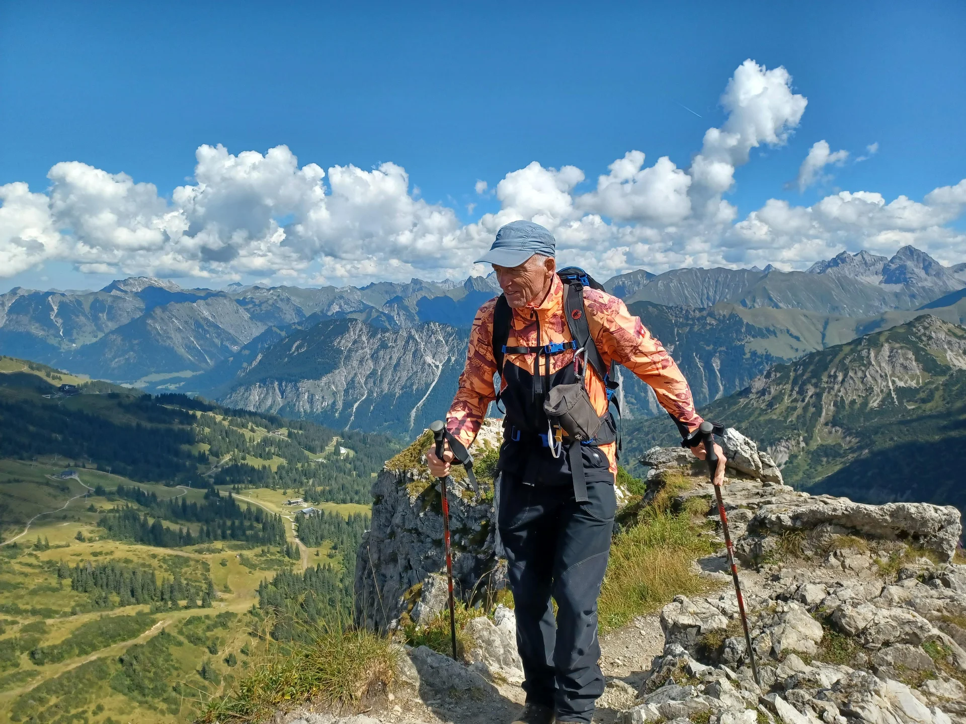 August auf der Kanzelwand | © DAV Sektion Hameln / Christina Rasokat