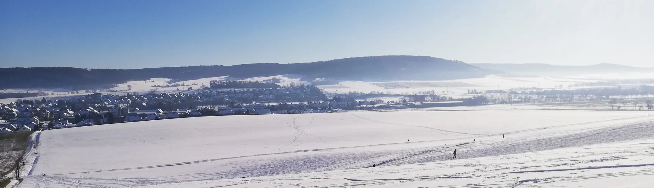 Blick nach Groß Berkel | © DAV Sektion Hameln / Linda Brockob