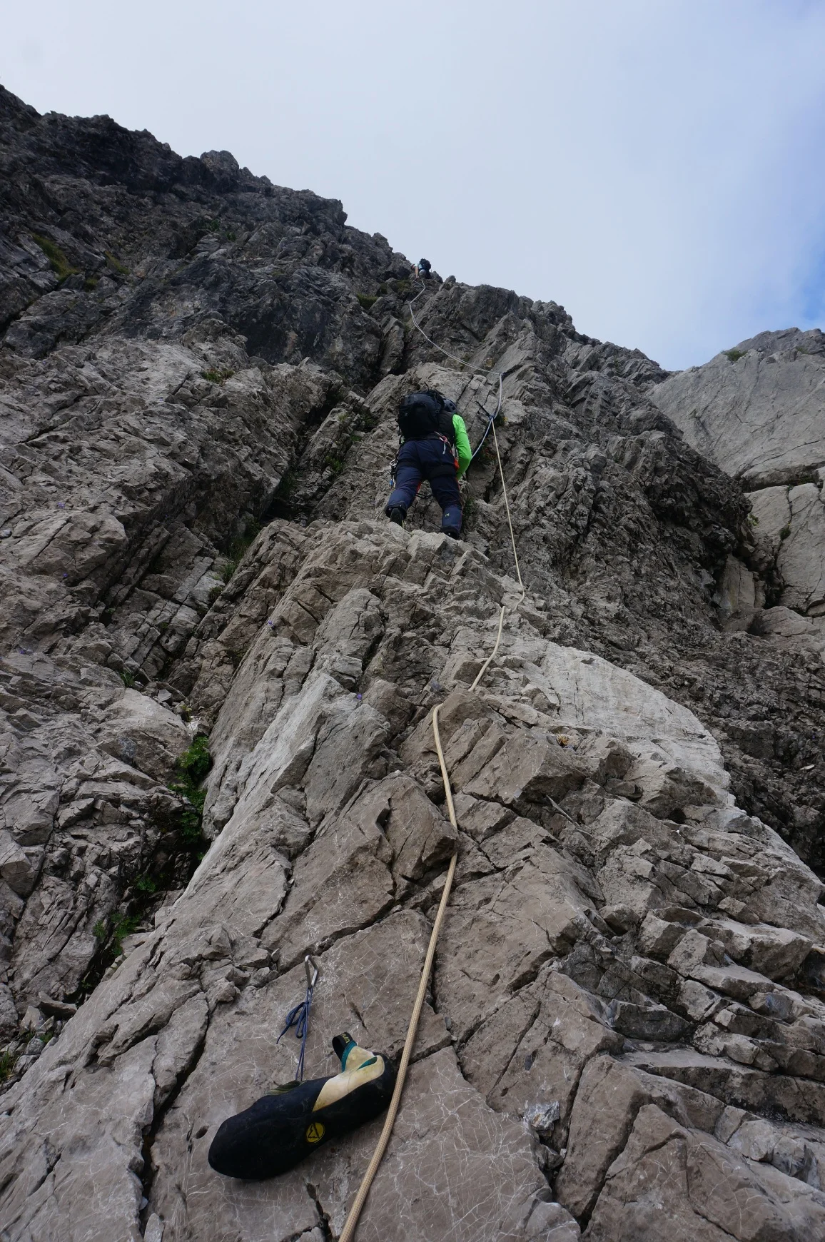 Einstieg Bluatschink | © DAV Sektion Hameln