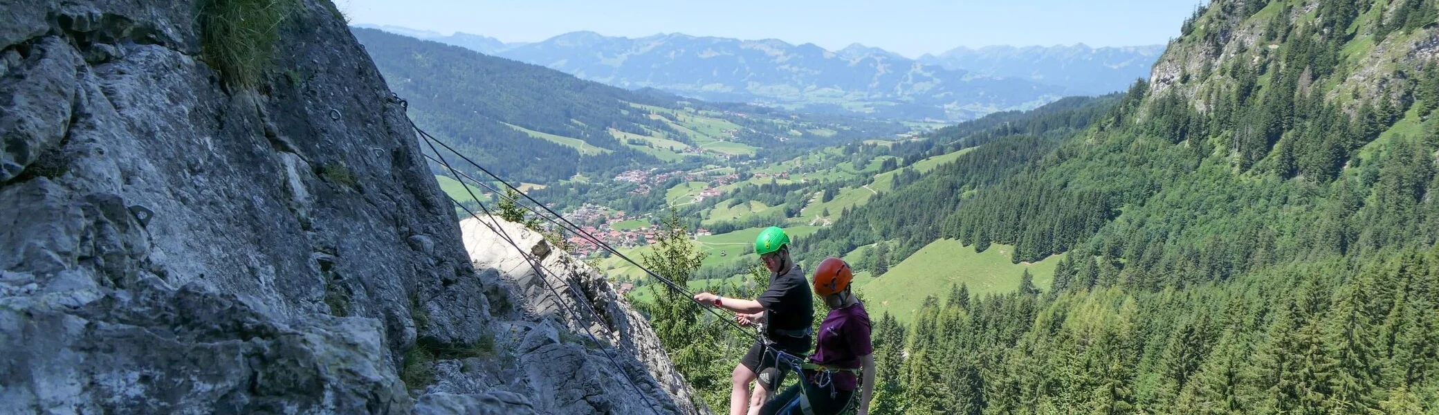 Hoch hinaus im schönen Allgäu | © DAV Sektion Hameln