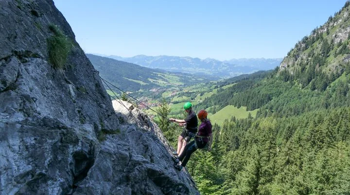 Hoch hinaus im schönen Allgäu | © DAV Sektion Hameln