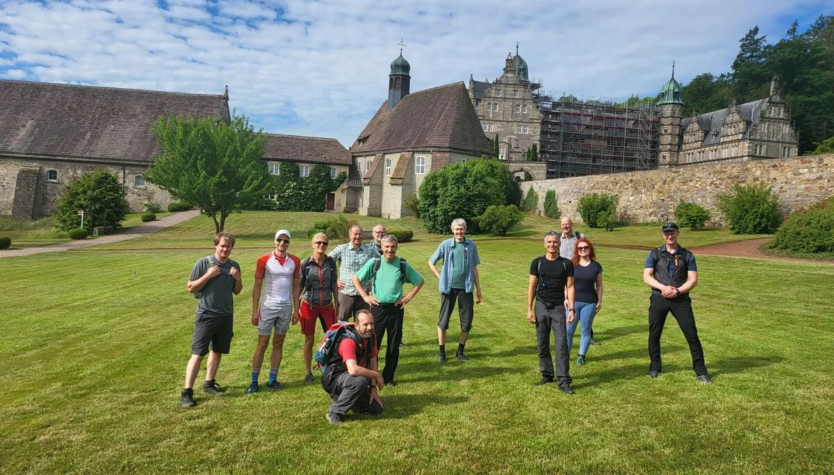Am Fotospot einer jeden Talumrundung | © DAV Sektion Hameln