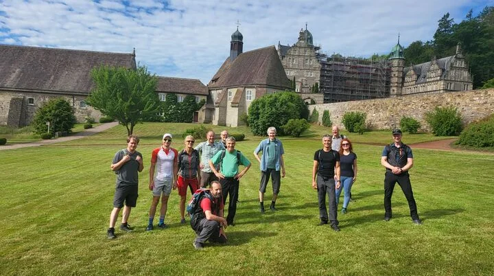 Am Fotospot einer jeden Talumrundung | © DAV Sektion Hameln