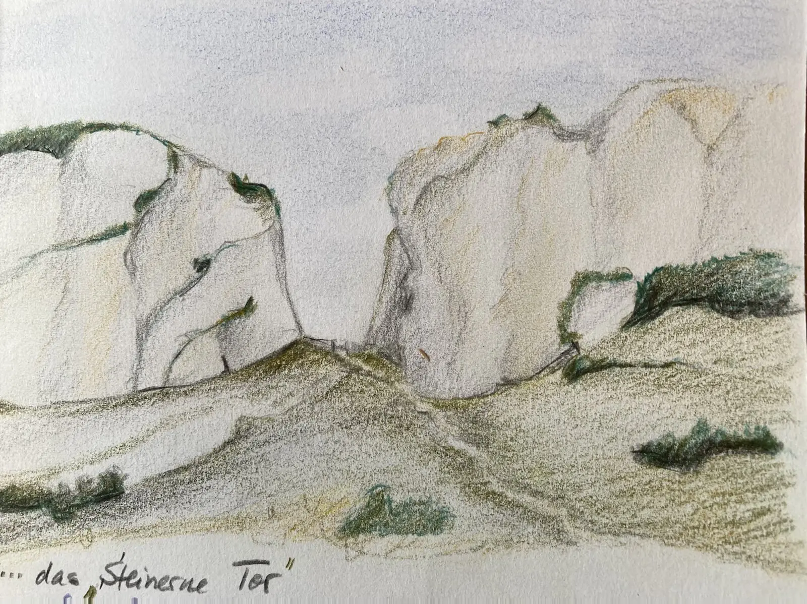 Das Steinerne Tor, Almut Ellenberg | © DAV Sektion Hameln