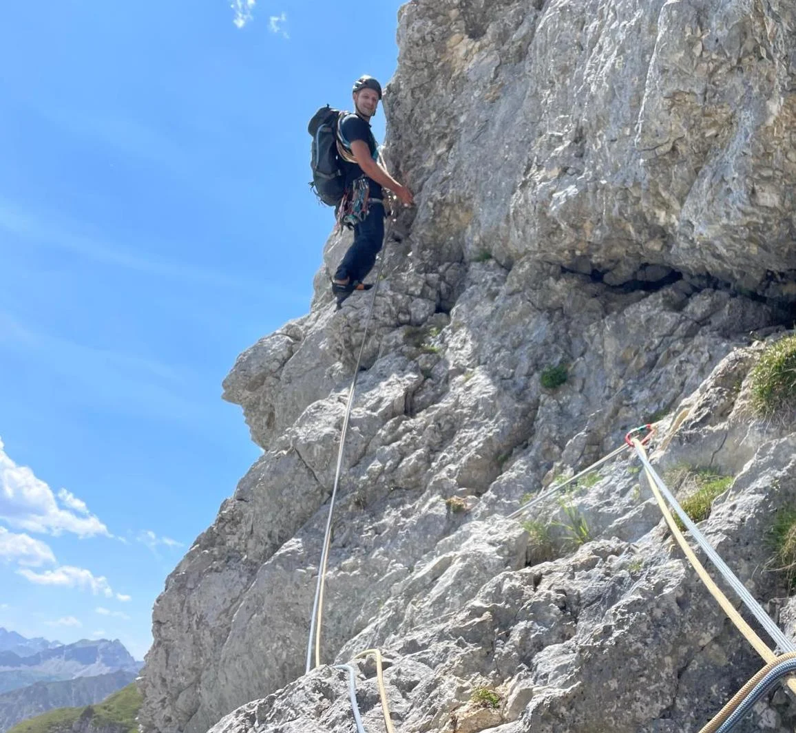 Über dir - unter dir - hinter dir ... | © DAV Sektion Hameln