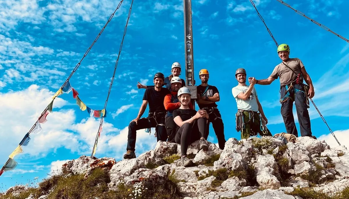 Wir sind oben! | © DAV Sektion Hameln