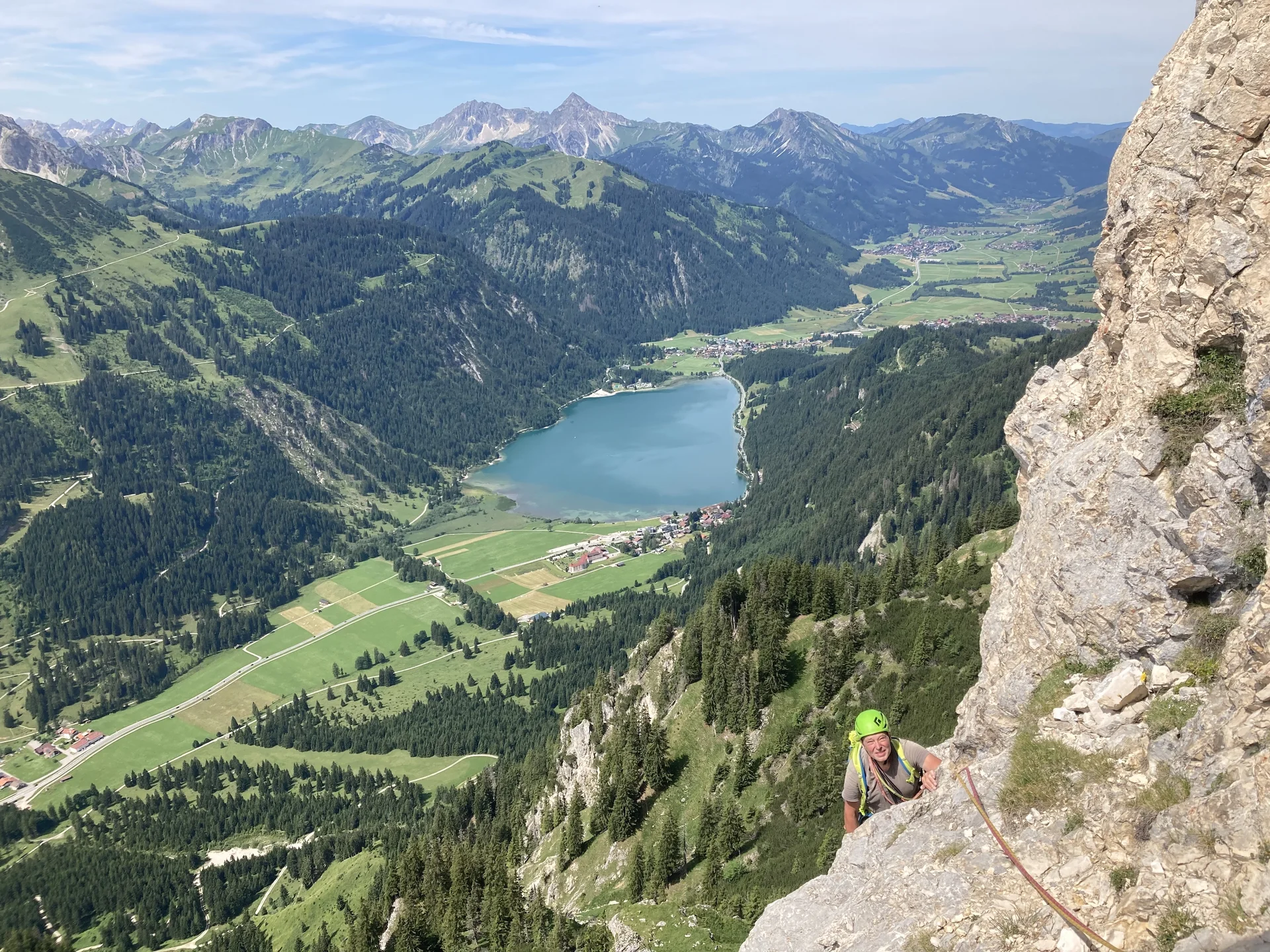 Kaiserwetter in den Tannheimern | © DAV Sektion Hameln