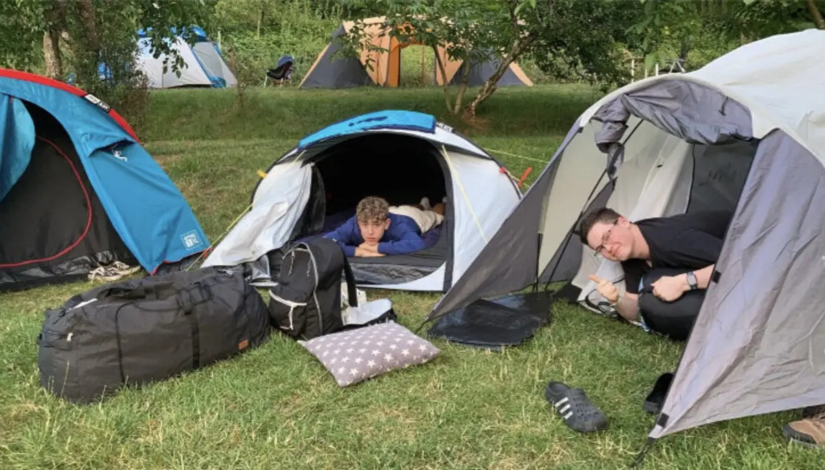 Morgääähn im Zeltlager... | © DAV Sektion Hameln