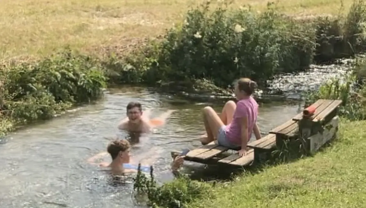 Baden bei Oma Eichler | © DAV Sektion Hameln