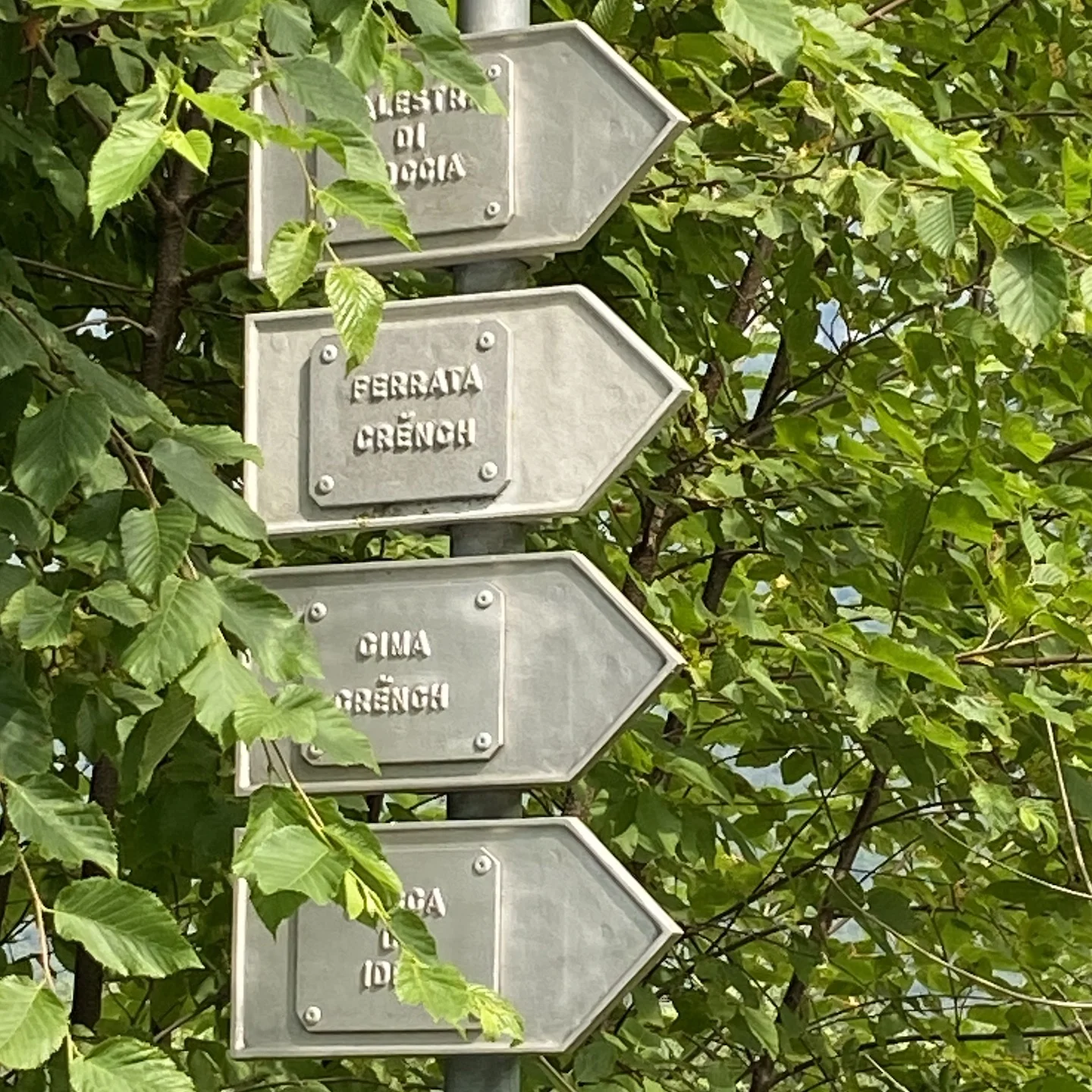 Ferrata Crench1 | © DAV Sektion Hameln / Robert Paulsteiner