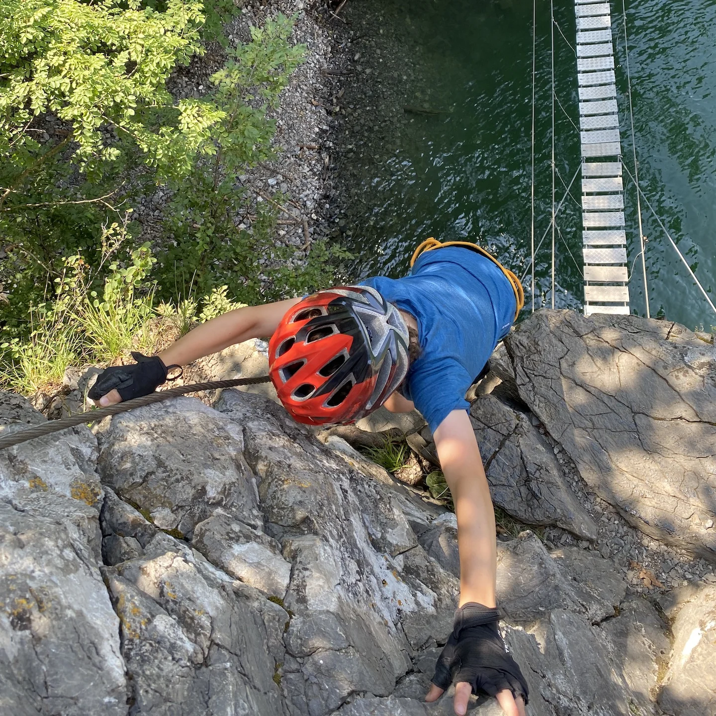 Ferrata Sasse2 | © DAV Sektion Hameln / Robert Paulsteiner