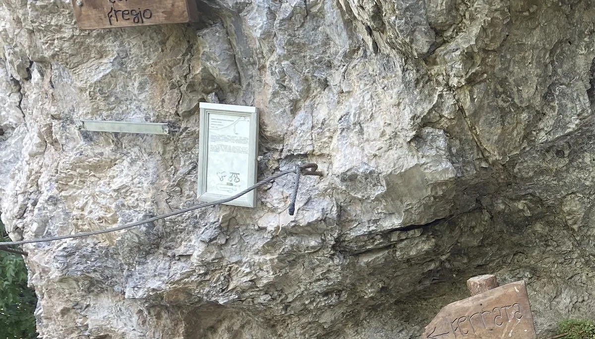Ferrata del Fregio2 | © DAV Sektion Hameln / Robert Paulsteiner