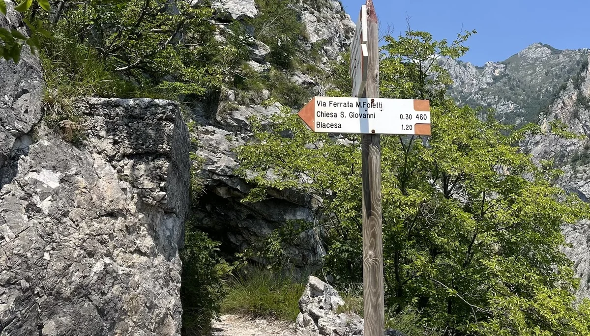 Ferrata Foletti | © DAV Sektion Hameln / Robert Paulsteiner
