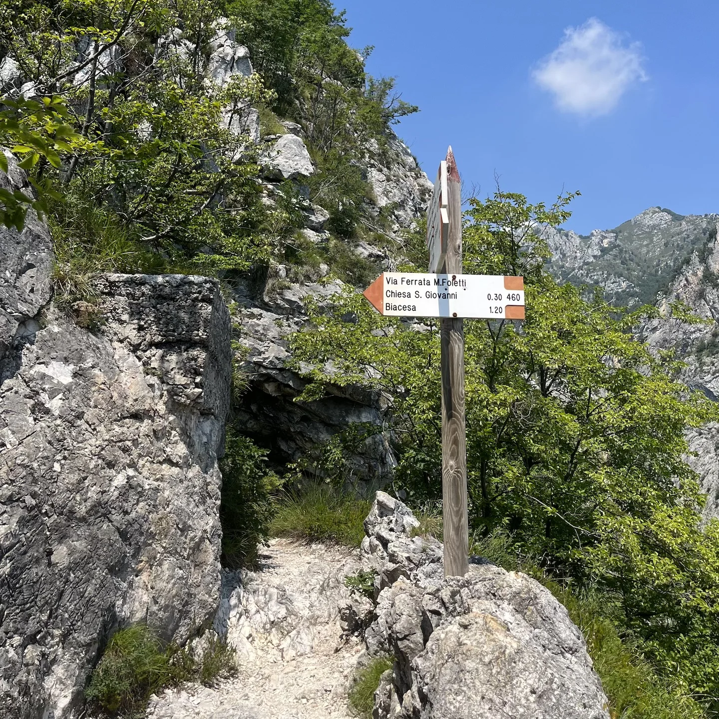 Ferrata Foletti | © DAV Sektion Hameln / Robert Paulsteiner