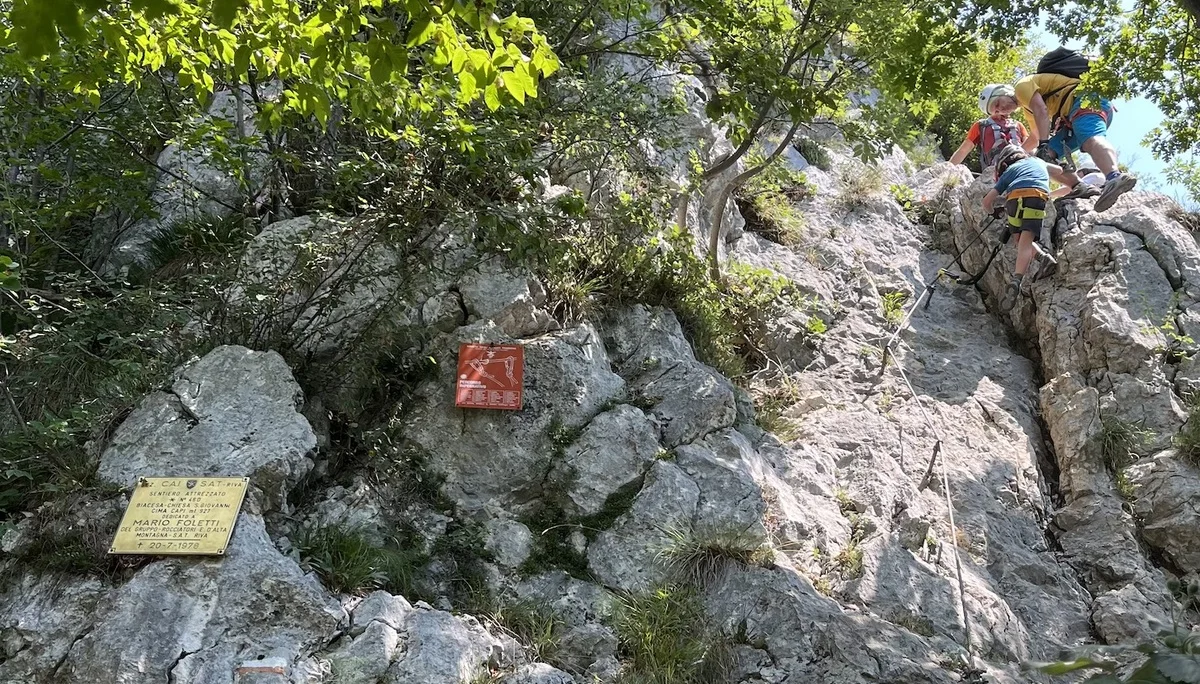 Via Ferrata Fausto Susatti | © DAV Sektion Hameln / Robert Paulsteiner