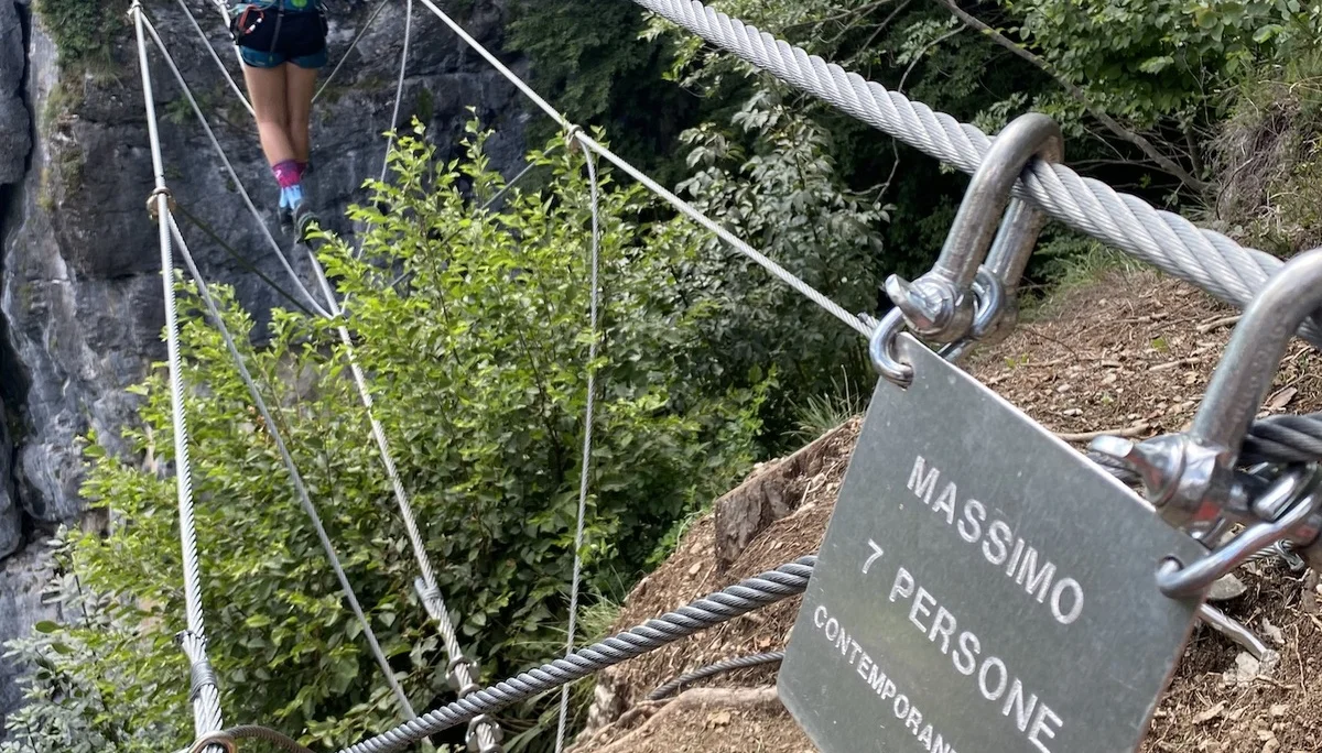  Ferrata Artpinistico Delle Niere | © DAV Sektion Hameln / Robert Paulsteiner