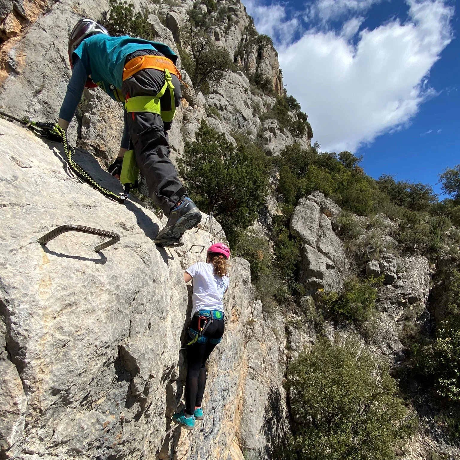 Los Teletubbies & Olmo-Soler | © DAV Sektion Hameln / Robert Paulsteiner