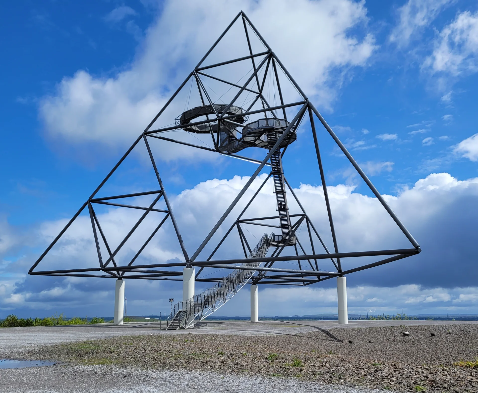 Tetraeder Halde Beckstrasse | © DAV Sektion Hameln / Ulrich Couppee