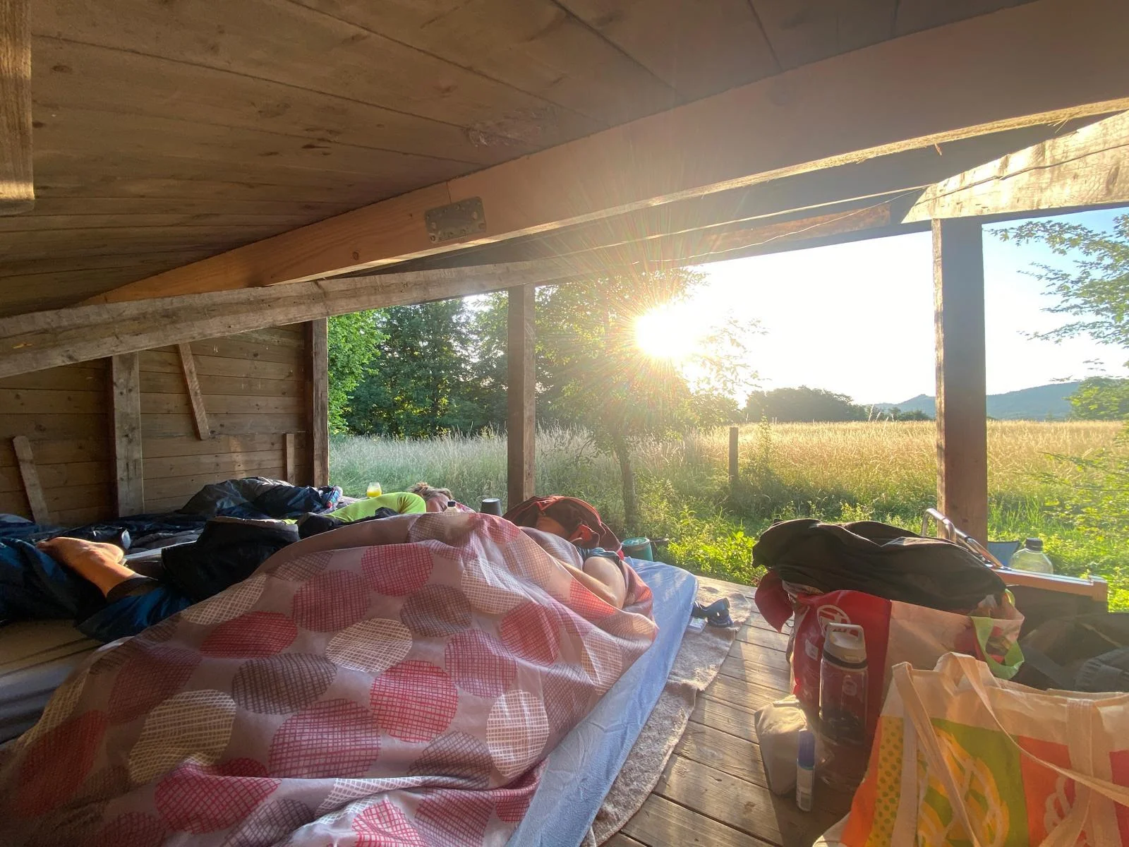 ... und Sonnenaufgang | © DAV Sektion Hameln