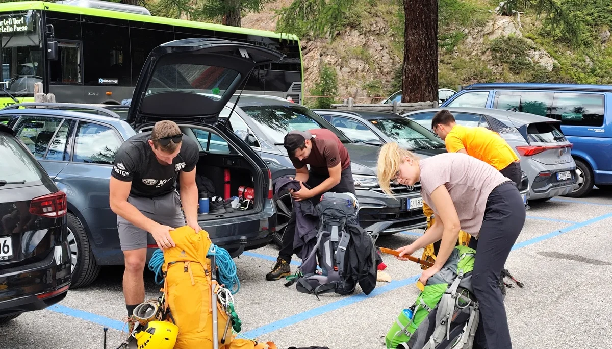 Kann ich noch etwas weglassen? | © DAV Sektion Hameln