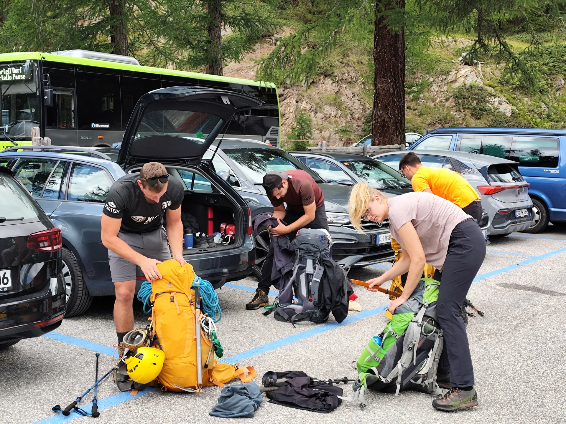 Kann ich noch etwas weglassen? | © DAV Sektion Hameln