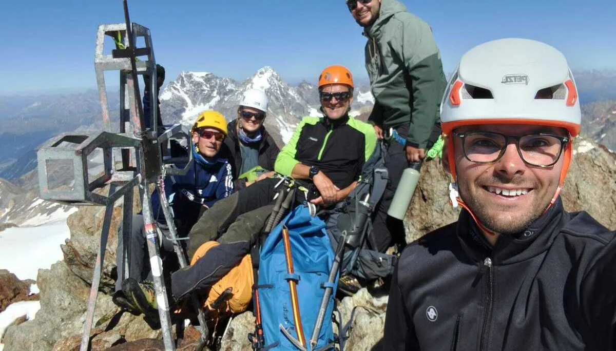 Geschafft! Gipfelrast auf der Zufallspitze | © DAV Sektion Hameln