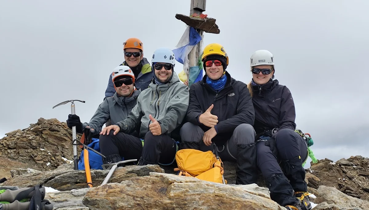 Der erste Hochtourengipfel - Cima Marmotta | © DAV Sektion Hameln