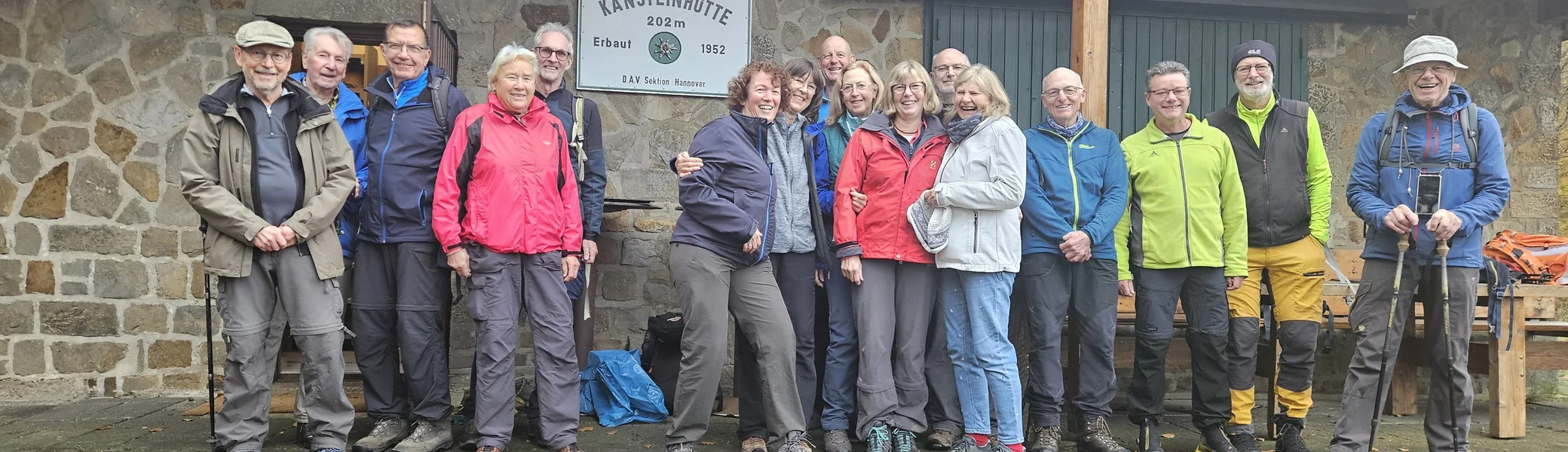 Tapfere Wanderer am Ziel | © DAV Sektion Hameln