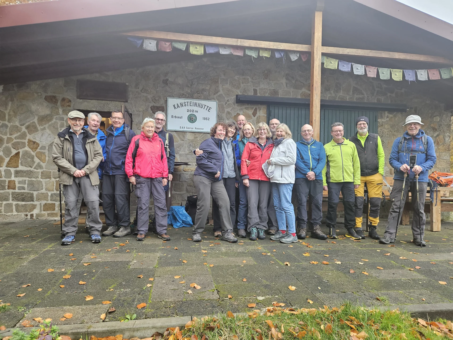 Tapfere Wanderer am Ziel | © DAV Sektion Hameln