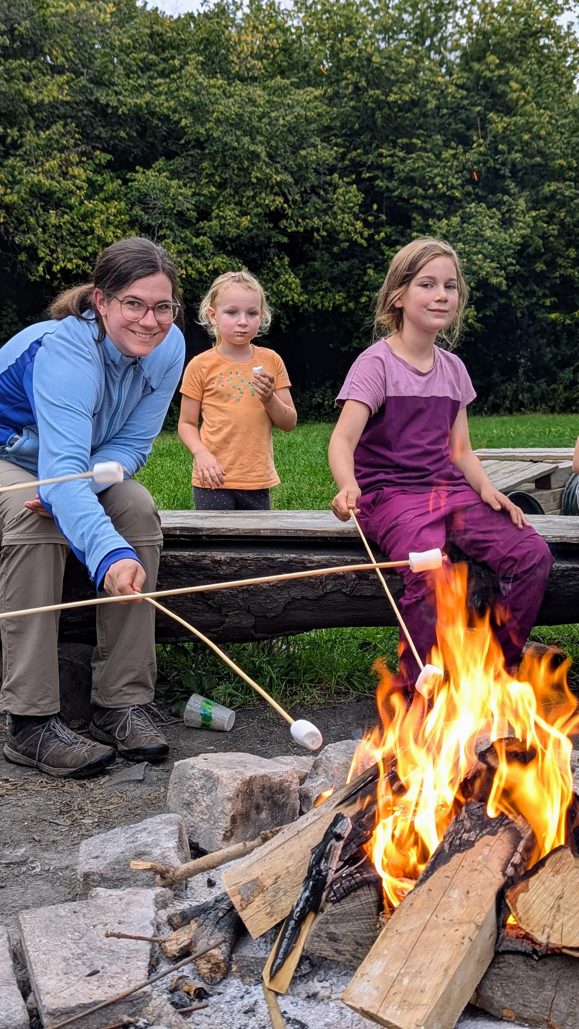 Lagerfeuer mit Marshmallows | © DAV Sektion Hameln