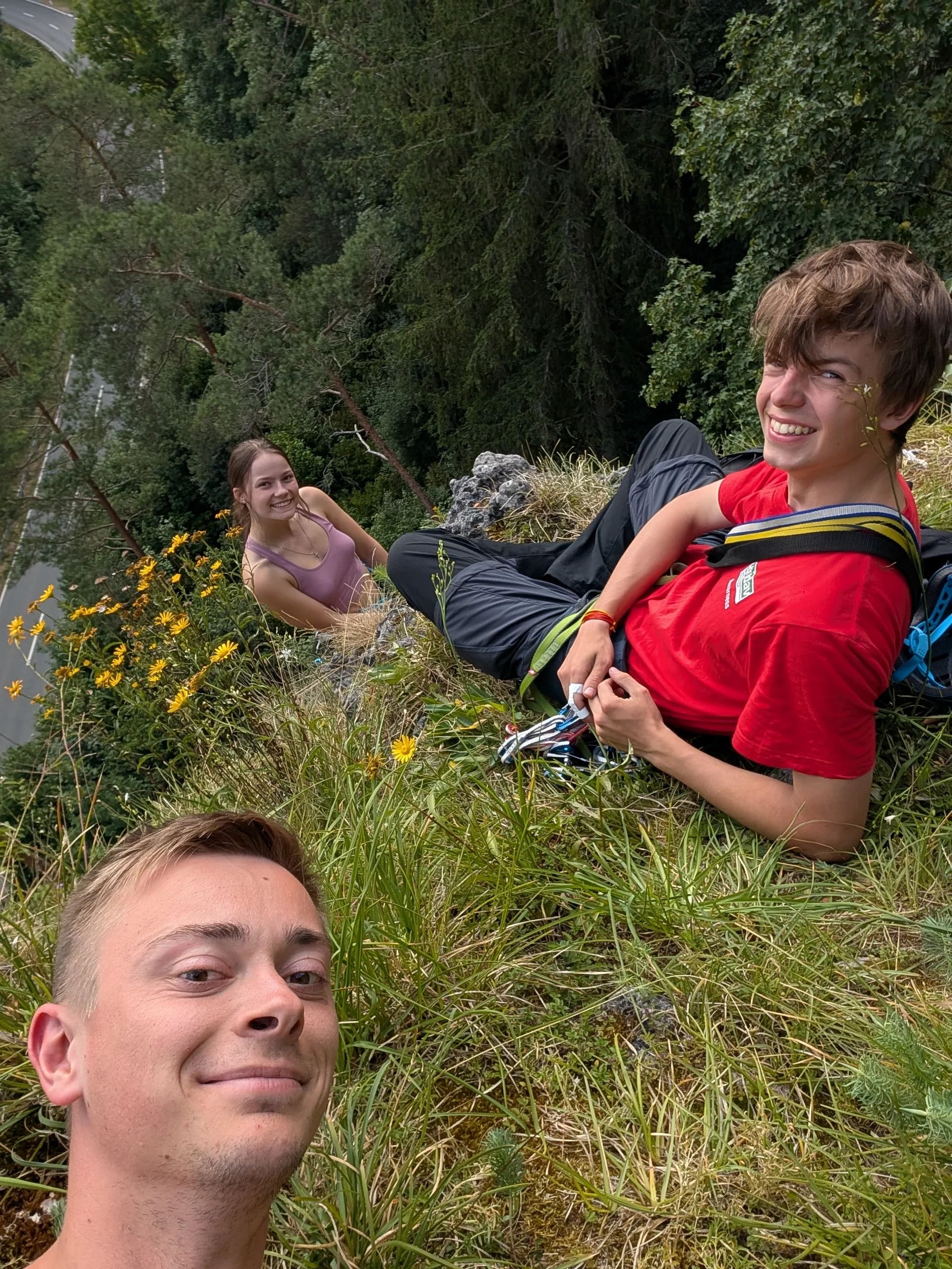 Chillen in der Vertikalen | © DAV Sektion Hameln