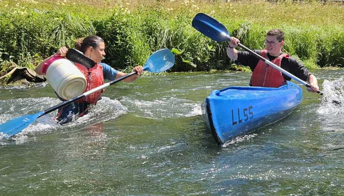 ... und im Wasser | © DAV Sektion Hameln