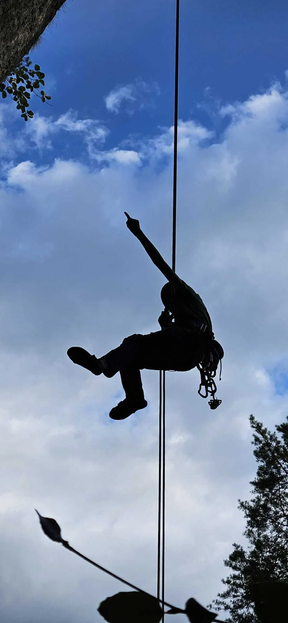 Am seidenen Faden ... | © DAV Sektion Hameln