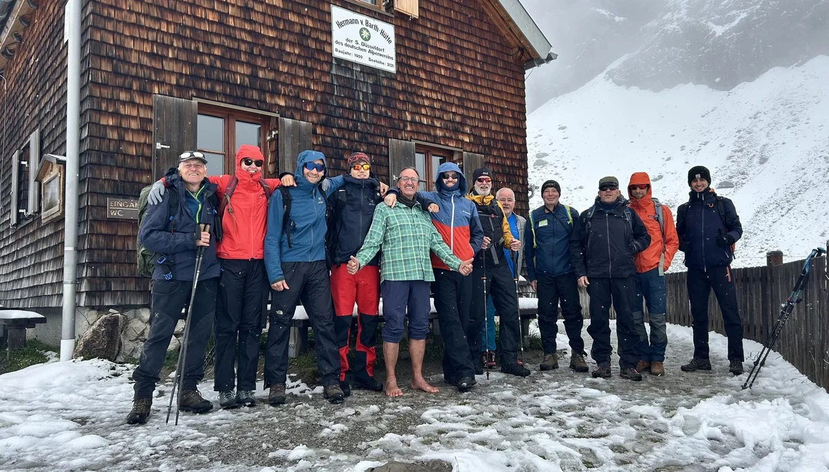 Zurück von der Winterwanderung | © DAV Sektion Hameln