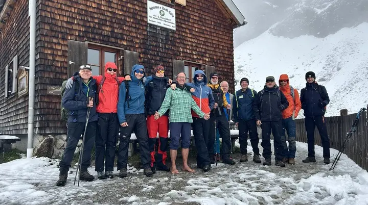 Zurück von der Winterwanderung | © DAV Sektion Hameln