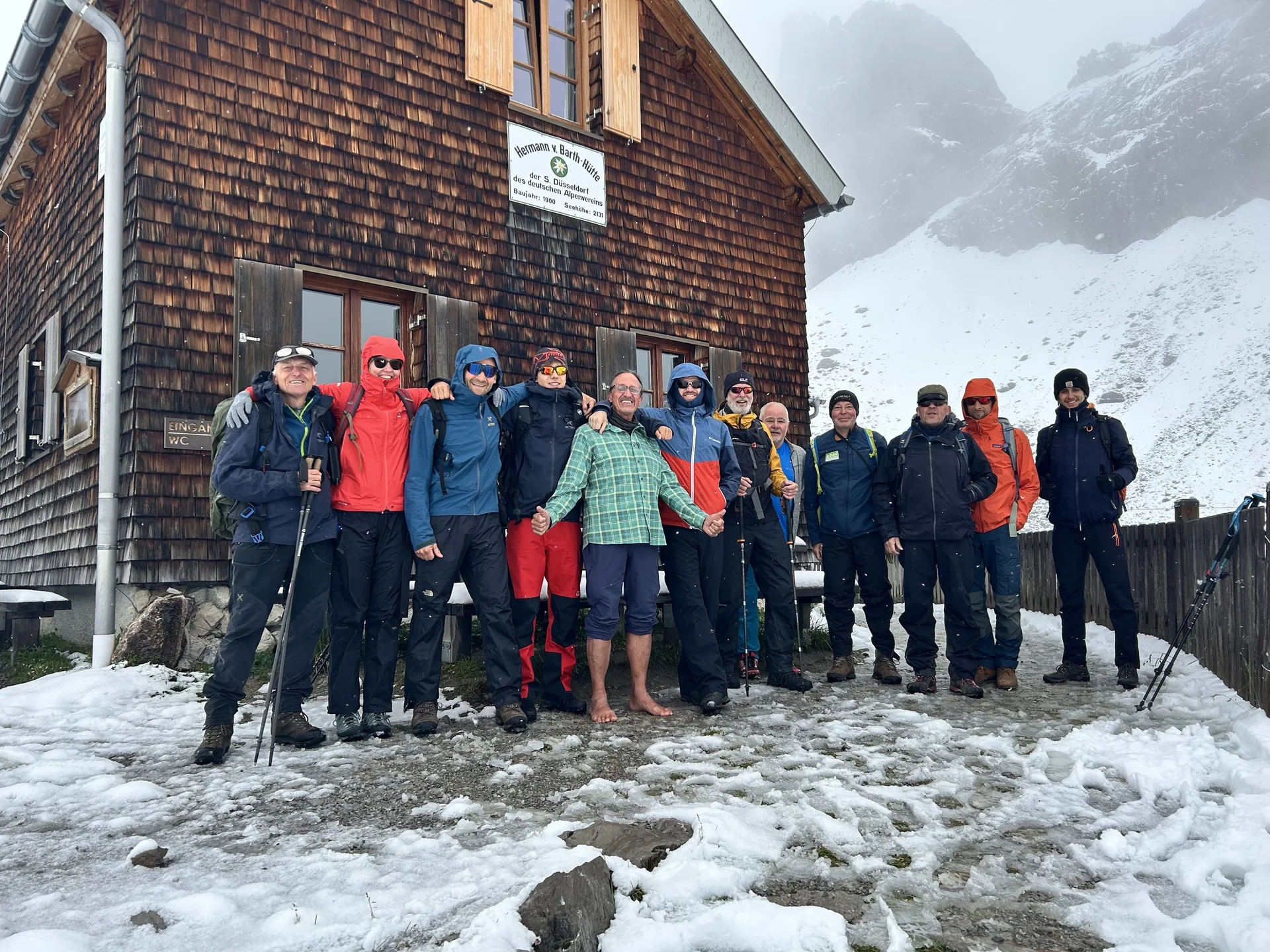 Zurück von der Winterwanderung | © DAV Sektion Hameln