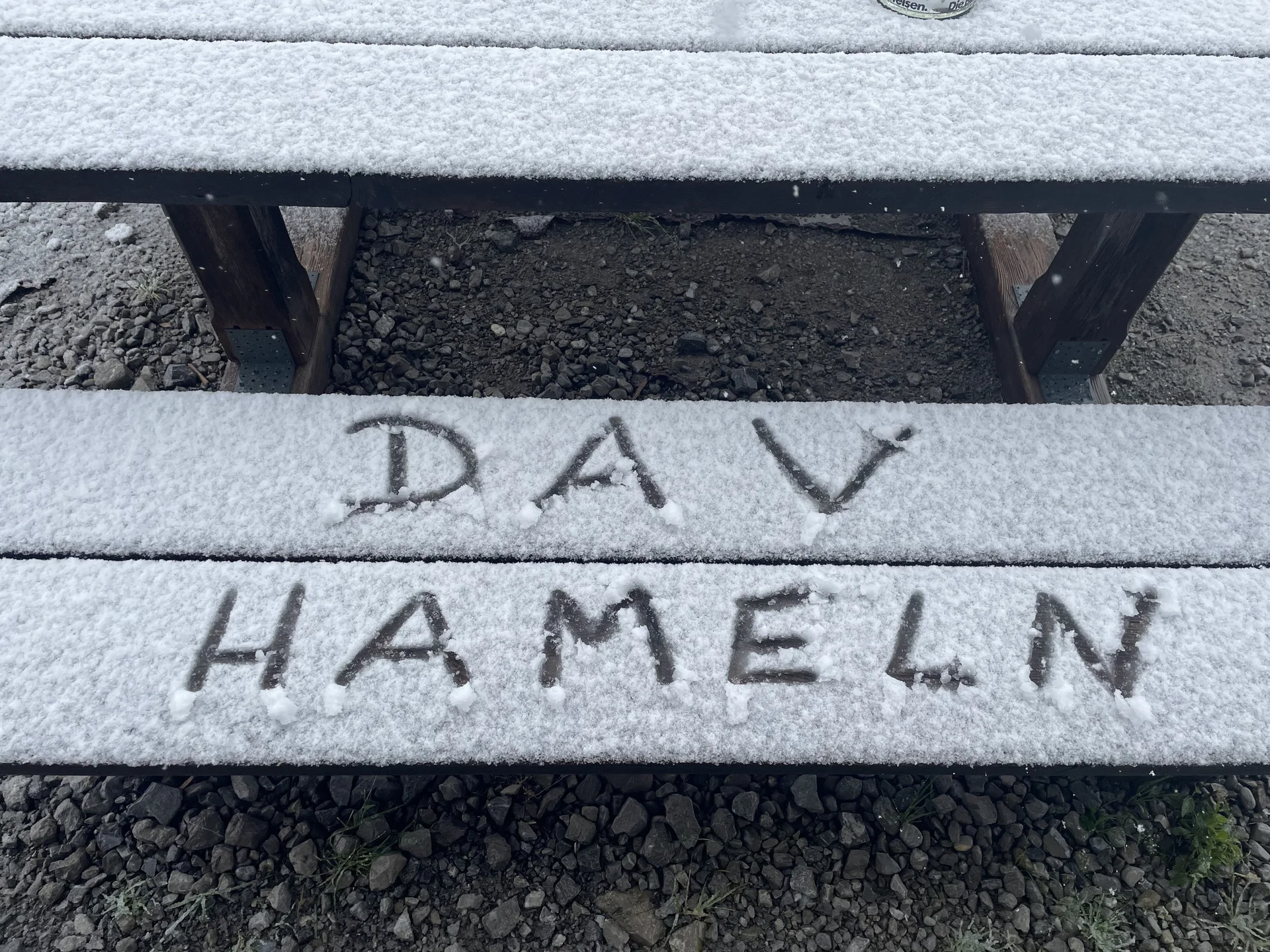 Schneewerbung | © DAV Sektion Hameln