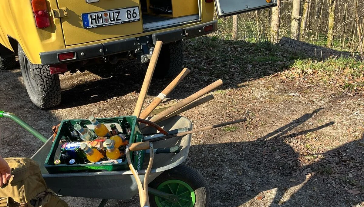 Material ist da! | © DAV Sektion Hameln / Andreas Uhe