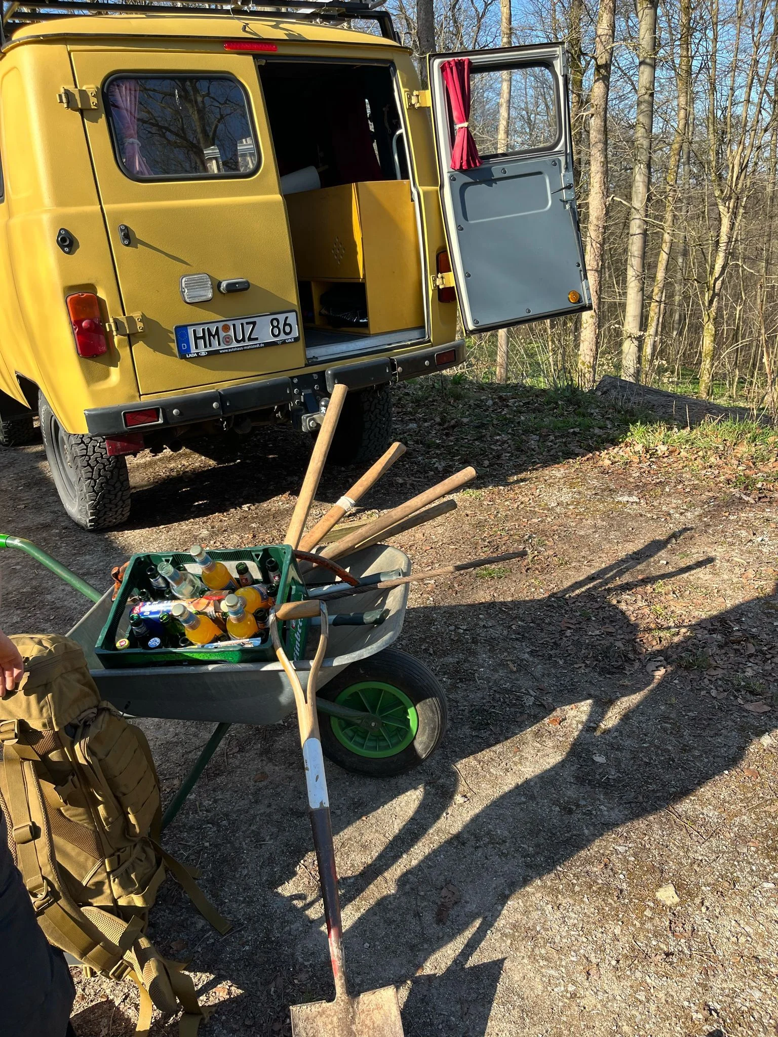 Material ist da! | © DAV Sektion Hameln / Andreas Uhe