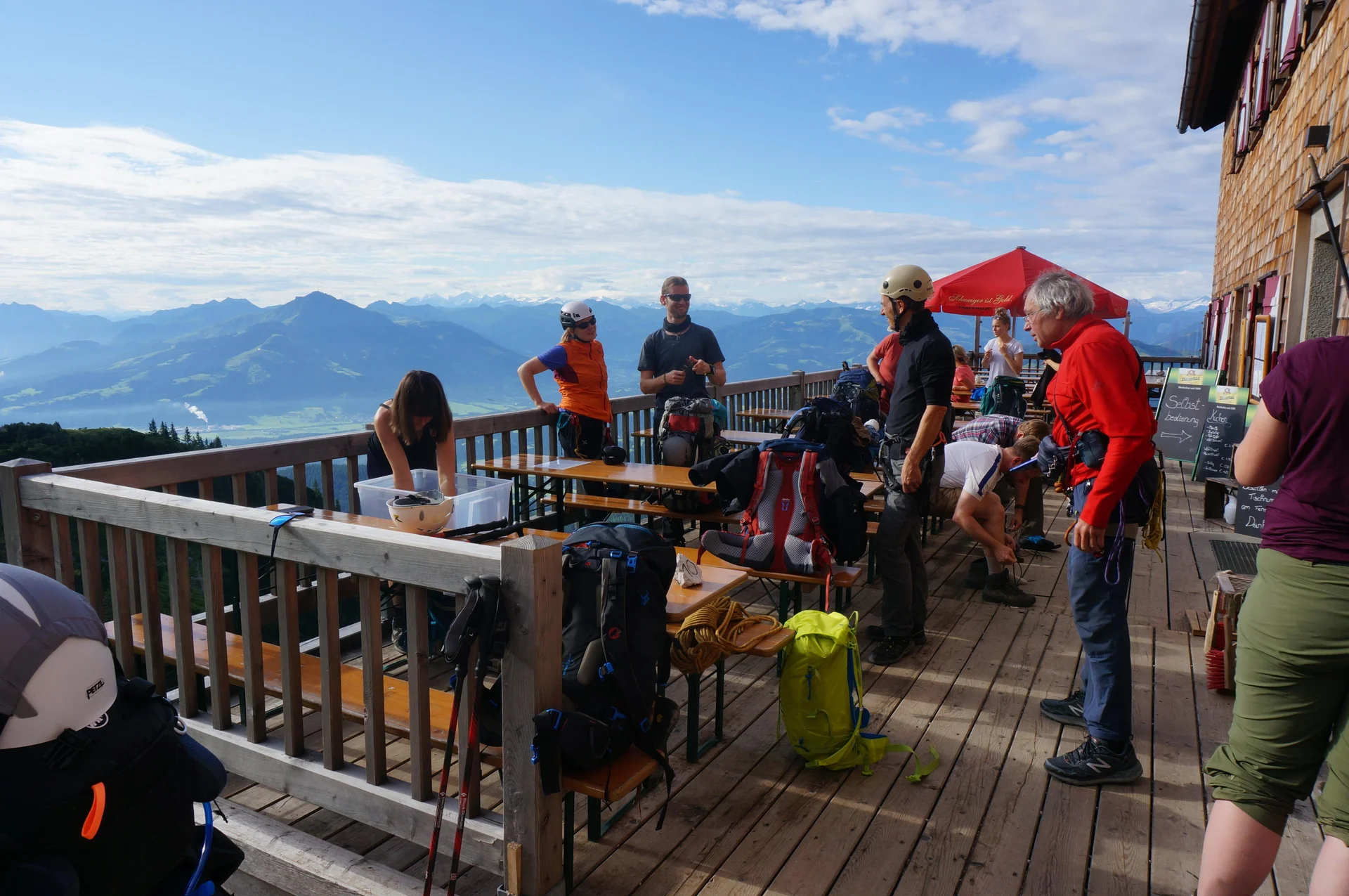 Tourenvorbereitung Gruttenhütte 2021 | © DAV Sektion Hameln / August Becker