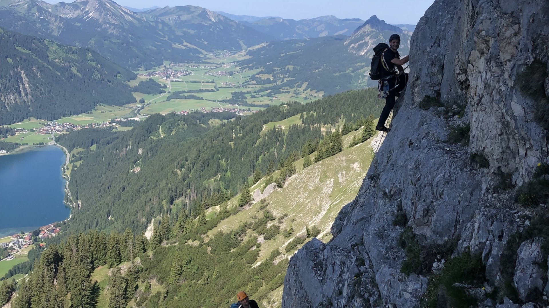 Nils und Robert unterwegs in bestem Fels | © DAV Sektion Hameln