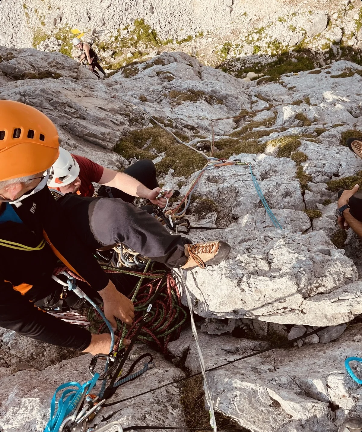 Schön den Überblick behalten | © DAV Sektion Hameln