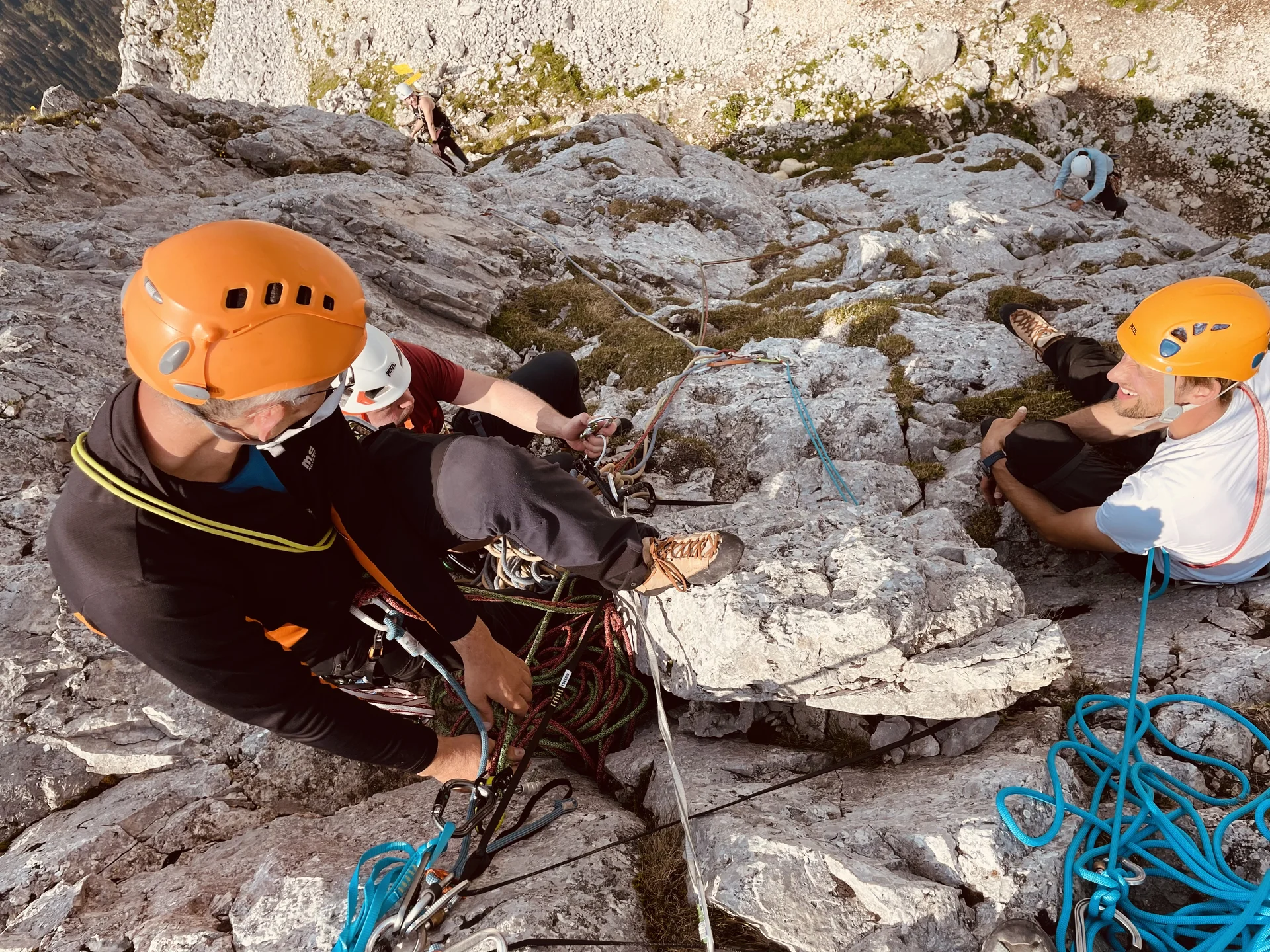 Schön den Überblick behalten | © DAV Sektion Hameln