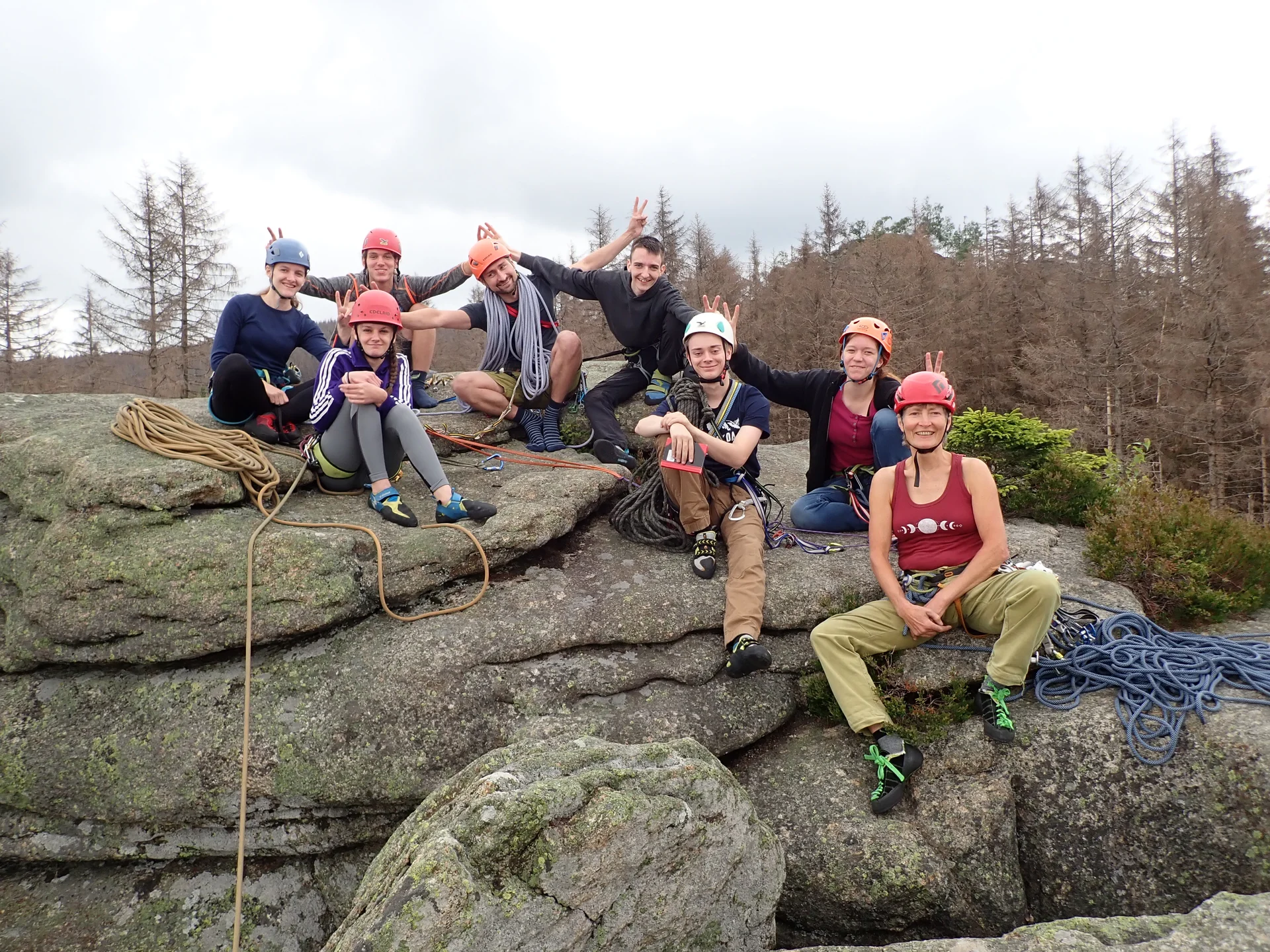 Jugendklettergruppe | © DAV Sektion Hameln / Leonie Schefe