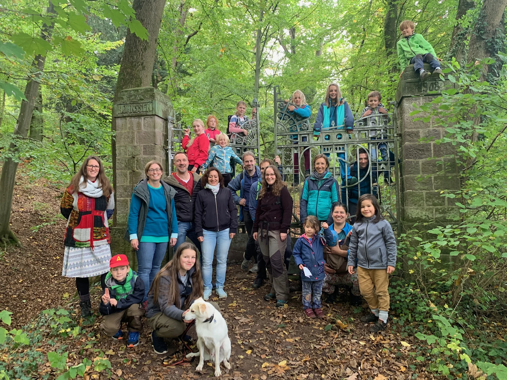 Gruppe 1 auf Schatzsuche | © DAV Sektion Hameln / Nils Thiemann