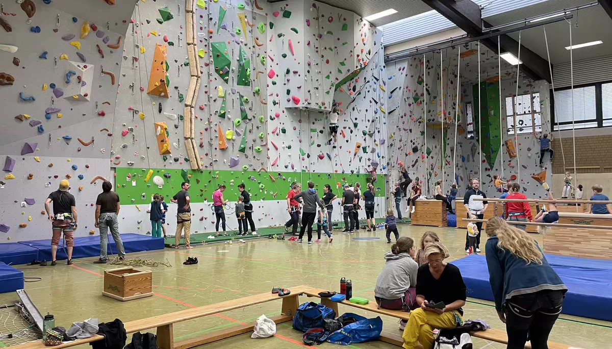 Viel Betrieb an unseren Routen | © DAV Sektion Hameln