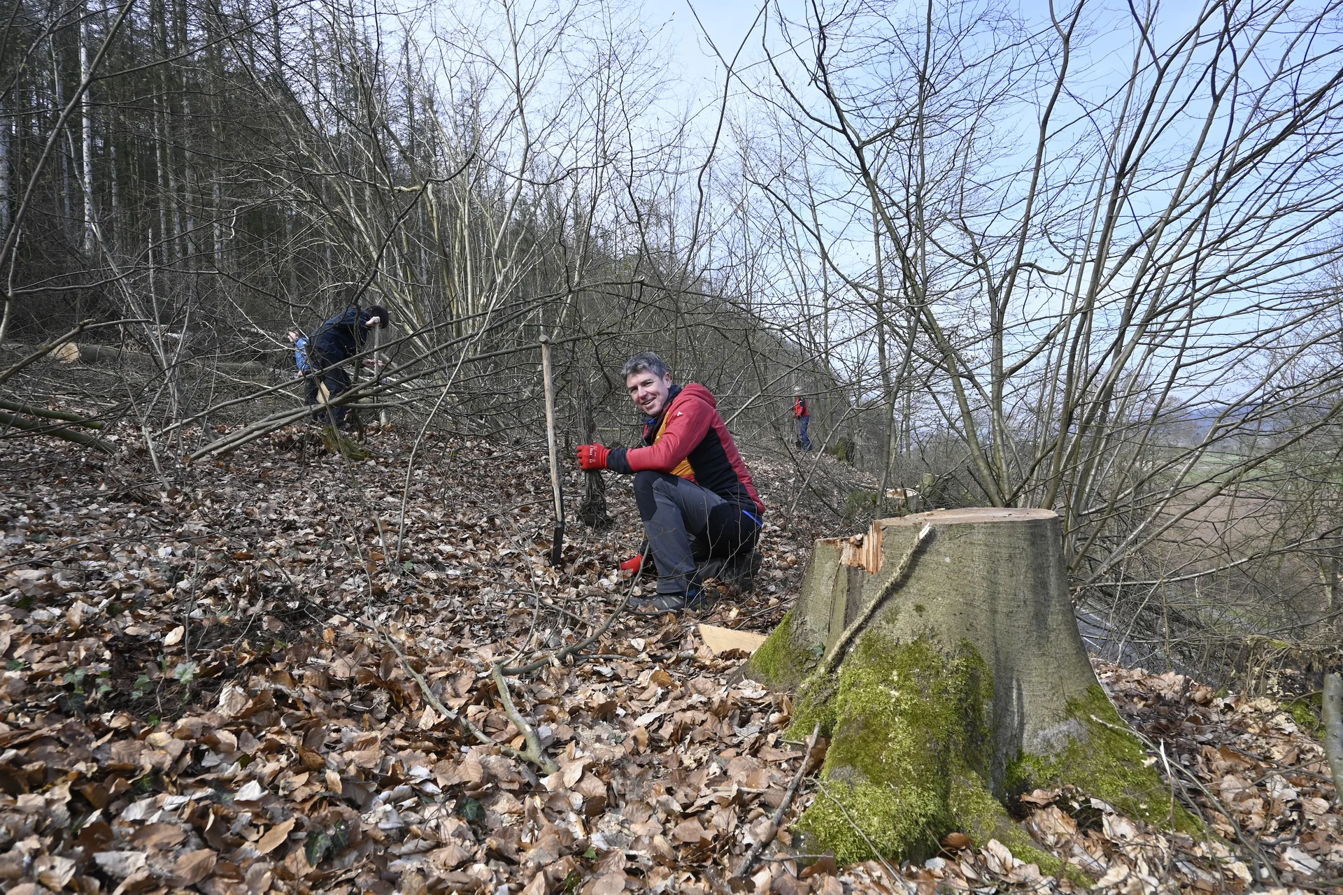 Baumpflanzaktion 2024 | © DAV Sektion Hameln / Andreas Uwe